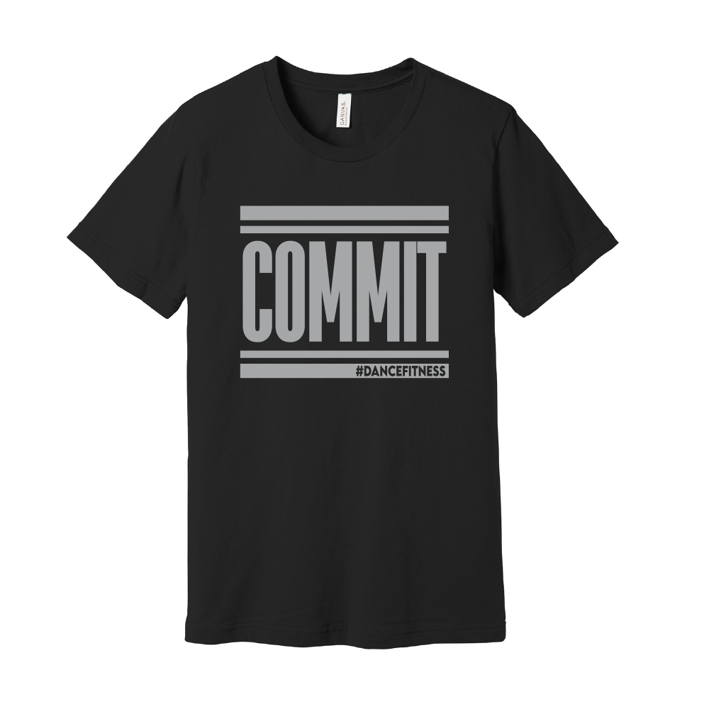 COMMIT Black w/ Grey Bars
