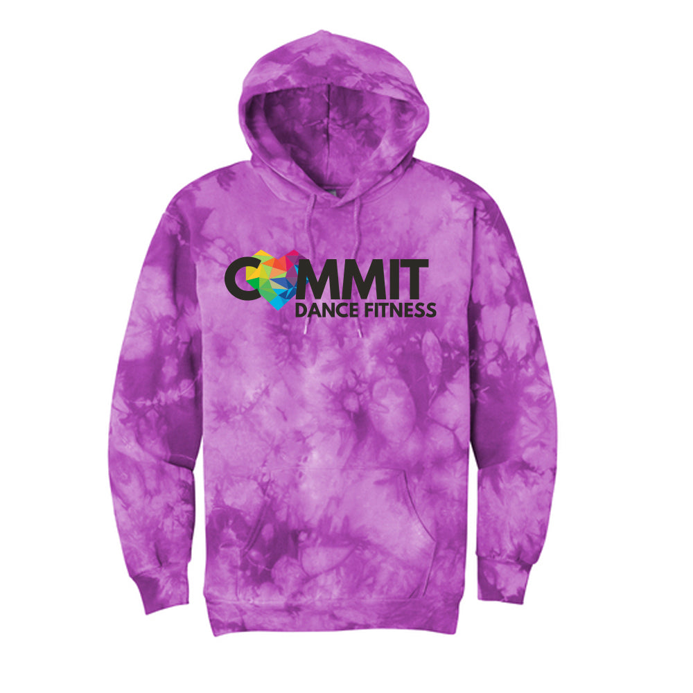 COMMIT Pride Crystal Tie-Dye Pullover Hoodie