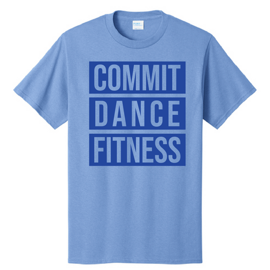 COMMIT Stack Blue Tee
