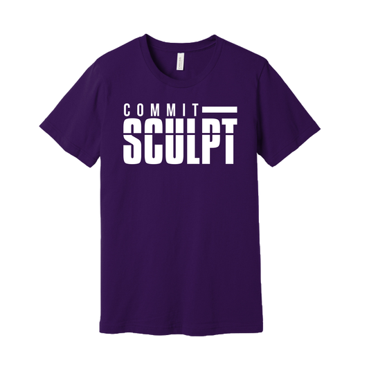 Sculpt Tee (white logo)